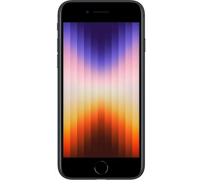 APPLE IPHONE SE 3 2022 Black 64GB GRADE A image 1