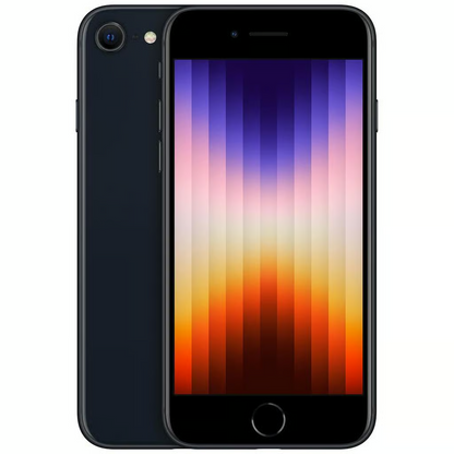 APPLE IPHONE SE 3 2022 BLACK 64GB GRADE A image 0