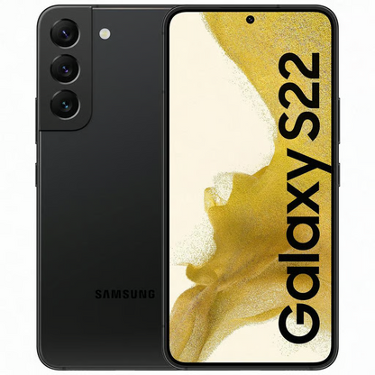 SAMSUNG S22 5G S901B/DS PHANTOM BLACK 128GB GRADE A image 0