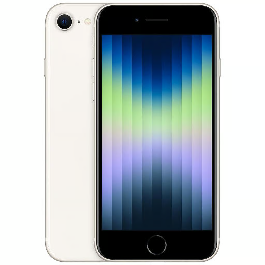 APPLE IPHONE SE 3 2022 STARLIGHT 64GB  Grade A image 0