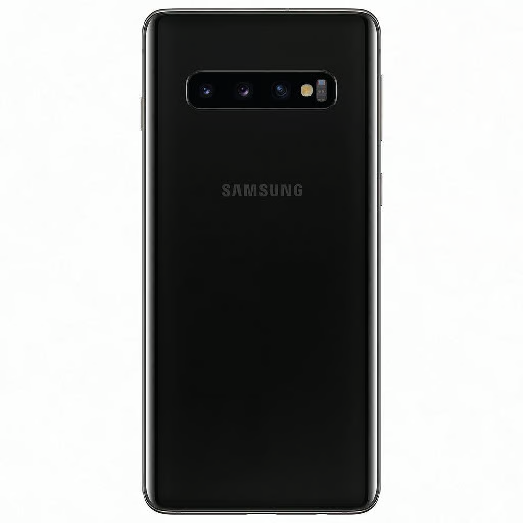 SAMSUNG G973 S10 BLACK SINGLE SIM 128GB-GRADE A image 1